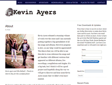 Tablet Screenshot of kevinayers.org